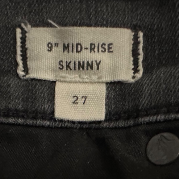 Madewell Distressed Skinny Jeans Sz 27 - Picture 5 of 5